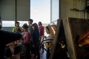 Élèves participants à un cours du bachelor HES-so d’œnologie à l’école de vin de Changins